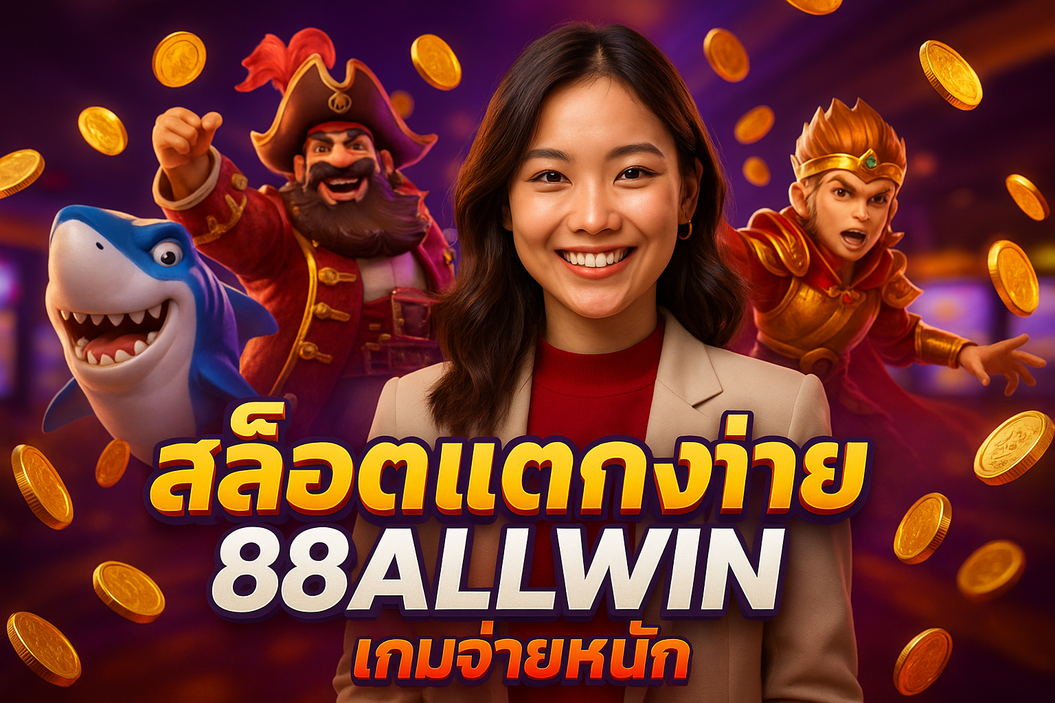 สล็อตแตกง่าย 88ALLWIN เกมจ่ายหนัก