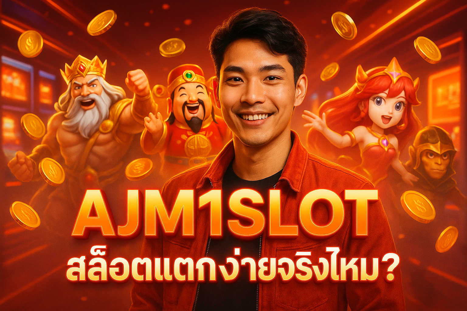 AJM1SLOT สล็อตแตกง่ายจริงไหม?